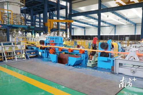 正威韶关新材料科技示范城连铸连轧生产线热试成功 新材料产业化进程中的关键突破